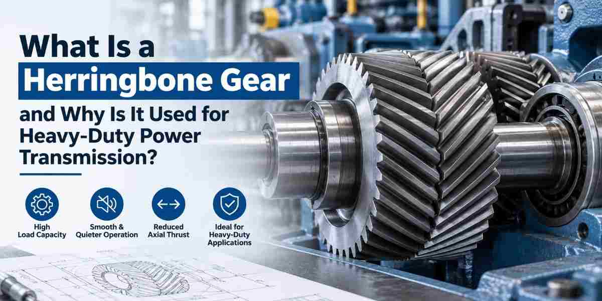 What Is a Herringbone Gear and Why Is It Used for Heavy-Duty Power Transmission?